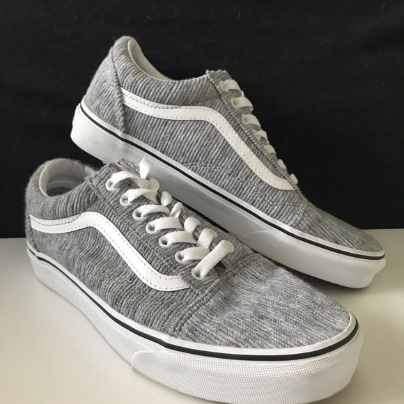 vans heather grey shoes